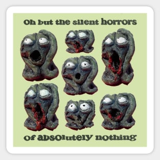 Silent Horrors Sticker